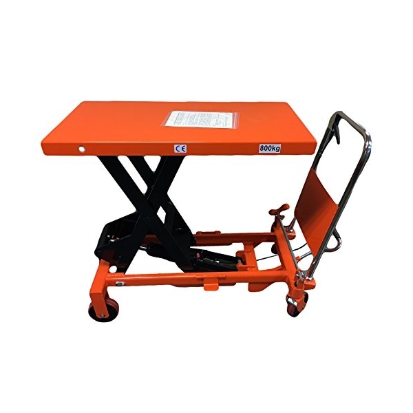 MIGHTY LIFT LT1750 HYDRAULIC SCISSOR LIFT TABLE, HEAVY DUTY FOLDING